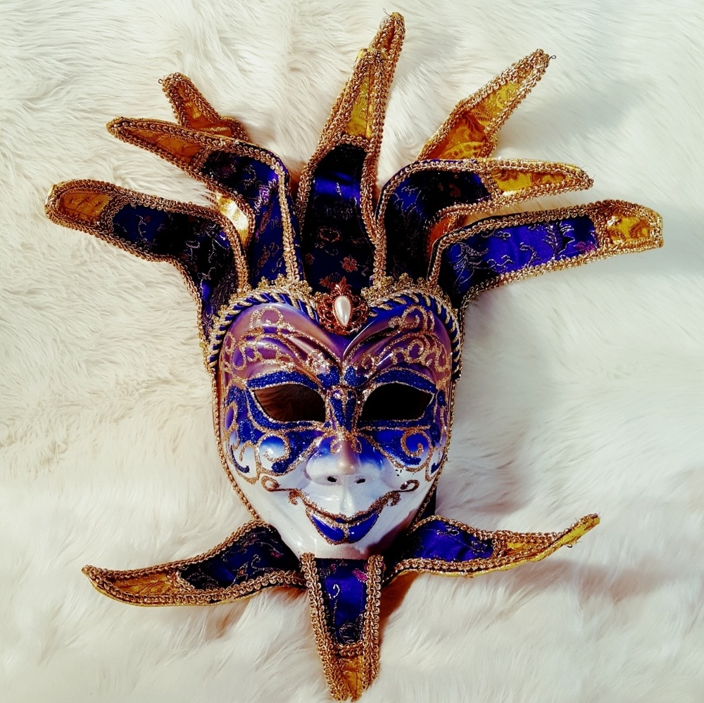 Masquerade π₯ Jester Mask - Picture 2 of 8